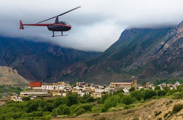 Upper Mustang Heli Tour  -1 Day